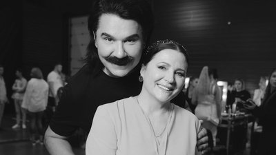 Ніна Матвієнко та Павло Зібров