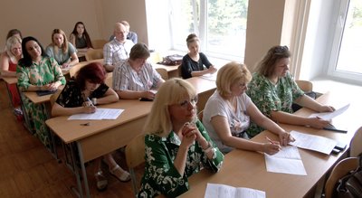 Студенти під час заняття Студенти під час заняття