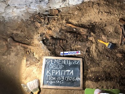 Свято-Миколаївський собор, крипта, розкопки, Кременець, Василь Ільчишин Свято-Миколаївський собор, крипта, розкопки, Кременець, Василь Ільчишин