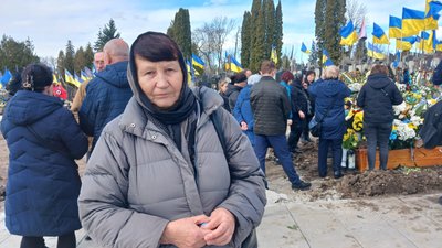 Похорон військового, Сергій Сава, Тернопіль, березень 2025 Похорон військового, Сергій Сава, Тернопіль, березень 2025