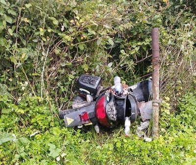 На Львівщині водій мопеда наїхав на 20-річну жінку: обоє отримали травми На Львівщині водій мопеда наїхав на 20-річну жінку: обоє отримали травми