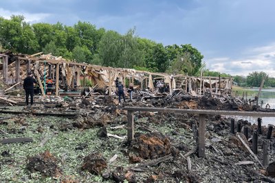 Удар РФ по базі відпочинку в Черкаській Лозовій Удар РФ по базі відпочинку в Черкаській Лозовій