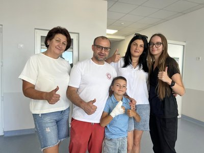 Львівські лікарі видалили пухлину з пальця 7-річному хлопчикові з Вінниччини Львівські лікарі видалили пухлину з пальця 7-річному хлопчикові з Вінниччини