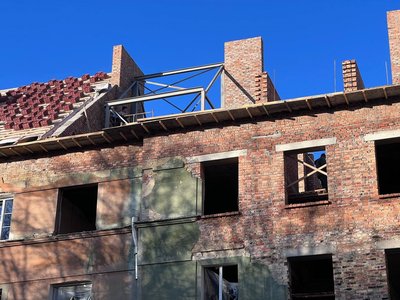 Понад 5 місяців після ракетного обстрілу: на якому етапі відбудова будинків на Стрийській у Львові Понад 5 місяців після ракетного обстрілу: на якому етапі відбудова будинків на Стрийській у Львові