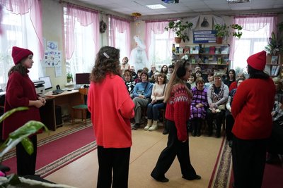У Сумській бібліотеці показали казку для дорослих У Сумській бібліотеці показали казку для дорослих