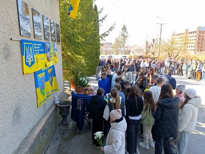 Волинський ліцей імені Нестора Літописця, Михайло Камінський, ЗСУ