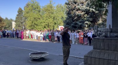 Підняття прапора 23 серпня 2024 року в Золотоноші Підняття прапора 23 серпня 2024 року в Золотоноші