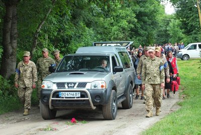 петро онищук, похорон, залісці, тернопільщина, шумська громада