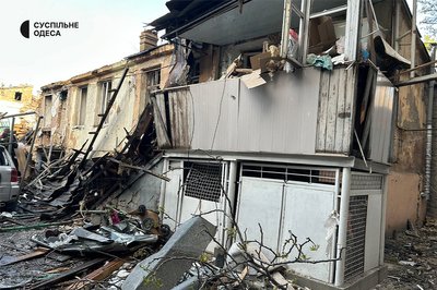 "Вибухова хвиля знесла всі стіни": фото наслідків нічної атаки на Одесу "Вибухова хвиля знесла всі стіни": фото наслідків нічної атаки на Одесу
