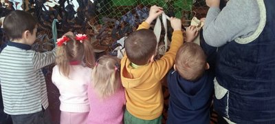 У громаді на Житомирщині дошкільнята разом з дорослими сплели маскувальну сітку для ЗСУ У громаді на Житомирщині дошкільнята разом з дорослими сплели маскувальну сітку для ЗСУ