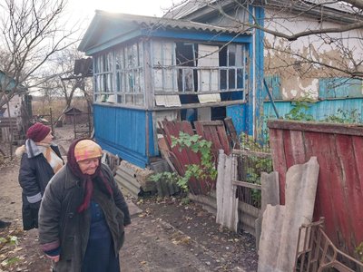 "Тряслося все на світі". Наслідки обстрілу села Попівка на Сумщині "Тряслося все на світі". Наслідки обстрілу села Попівка на Сумщині