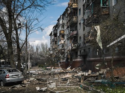 Окупанти вдарили дроном по центру Краматорська: що відомо Окупанти вдарили дроном по центру Краматорська: що відомо