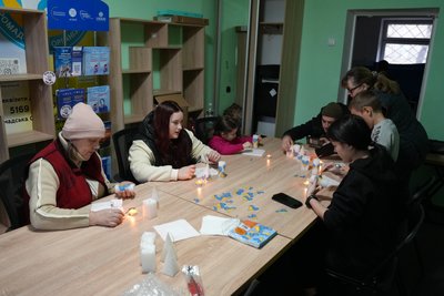 Херсон, волонтери, Олена Білуха, майстерклас, декупаж Херсон, волонтери, Олена Білуха, майстерклас, декупаж