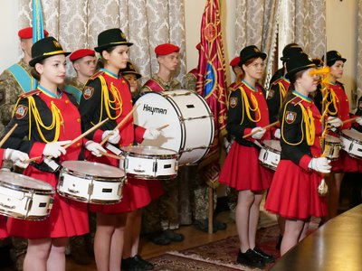 У Збаражі 120 курсантів військового коледжу склали присягу У Збаражі 120 курсантів військового коледжу склали присягу