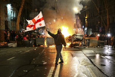 Грузія, протести, закон про іноагентів Грузія, протести, закон про іноагентів