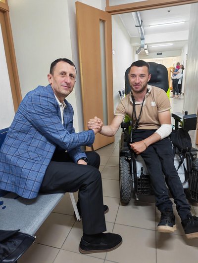 Роман Попович, голова Печеніжинської громади Ігор Довірак Роман Попович, голова Печеніжинської громади Ігор Довірак