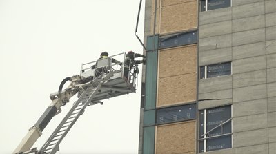 Росіяни влучили в готель Kharkiv Palace у Харкові 30 грудня: фоторепортаж Росіяни влучили в готель Kharkiv Palace у Харкові 30 грудня: фоторепортаж