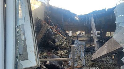 Пошкоджена ферма у Василенковому Куп’янського району 12 травня 2026 року Пошкоджена ферма у Василенковому Куп’янського району 12 травня 2026 року