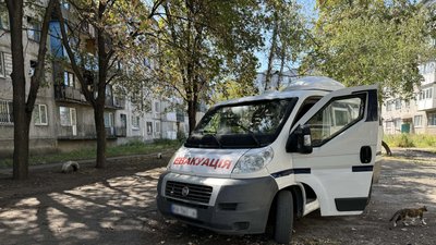 Евакуаційна машина Добропілля Донецька область 27 серпня 2025 рік