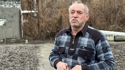 прифронтове село житель Щурового Володимир Красногрудь Донецька область прифронтове село житель Щурового Володимир Красногрудь Донецька область