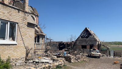 Наслідки обстрілу Шахове Донецька область 29 квітня 2025 рік