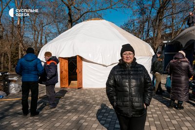 В Одесі готують до відкриття "Юрту незламності" В Одесі готують до відкриття "Юрту незламності"
