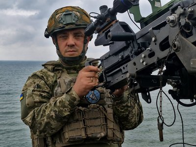 На Одещині 27 серпня боєць мобільної вогневої групи знищив ударний БпЛА РФ