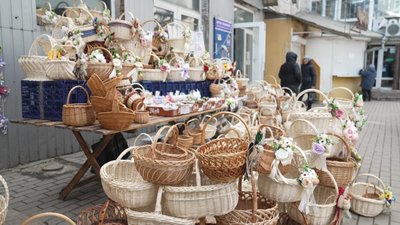 Великодні кошики, кошик на великдень