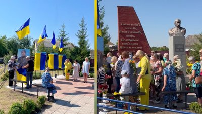 Вшанували полеглих захисників: у селі на Черкащині відкрили Алею Слави Вшанували полеглих захисників: у селі на Черкащині відкрили Алею Слави