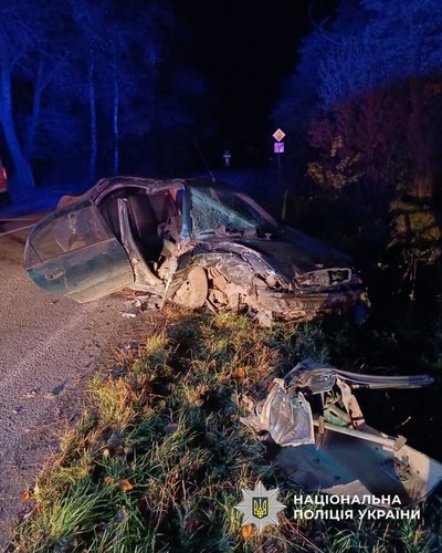 Авто врізалося в дерево: у ДТП на Черкащині отримали травми двоє людей Авто врізалося в дерево: у ДТП на Черкащині отримали травми двоє людей