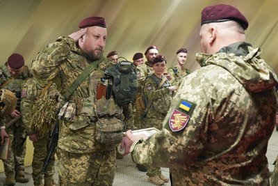 50 воїнів житомирської 95-ї бригади отримали державні нагороди 50 воїнів житомирської 95-ї бригади отримали державні нагороди