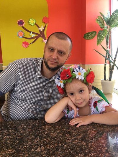 Чоловік та донька Світлани Мицикової Чоловік та донька Світлани Мицикової