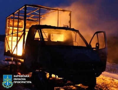 армія РФ атакувала «Молнією» авто у Пристіні. У прокуратурі кажуть, що машина знищена вогнем, гострої реакції на стрес зазнав 38-річний водій