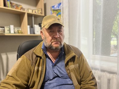 Станіслав Рекунов, власник пошкодженої ферми в Орільці Лозівського району Станіслав Рекунов, власник пошкодженої ферми в Орільці Лозівського району