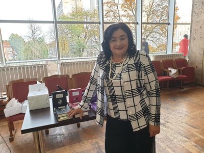 Авторка роману "Солодка Даруся" Марія Матіас була гостею закриття театрального фестивалю у Хмельницькому Авторка роману "Солодка Даруся" Марія Матіас була гостею закриття театрального фестивалю у Хмельницькому