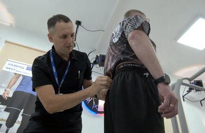 В центрі реабілітації у Луцьку встановили «Лабораторію ходи і рівноваги» В центрі реабілітації у Луцьку встановили «Лабораторію ходи і рівноваги»