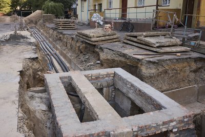 У Луцьку на вулиці Теремнівській замінюють понад 900 метрів тепломережі