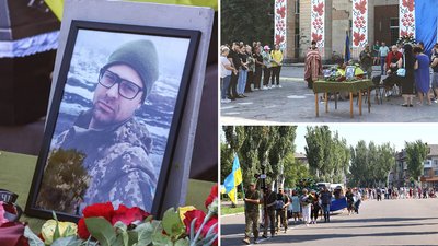 На Кіровоградщині попрощалися з військовими Денисом Голіком та Сергієм Назаровим На Кіровоградщині попрощалися з військовими Денисом Голіком та Сергієм Назаровим
