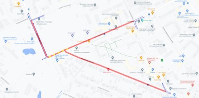 В Ужгороді з 30 травня перекриють частину вулиці 8-го Березня. Схема об'їзду В Ужгороді з 30 травня перекриють частину вулиці 8-го Березня. Схема об'їзду