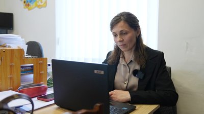 Наталія Бородиць, школа в Космирині
