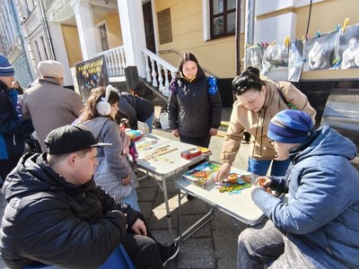 У Житомирі провели флешмоб до всесвітнього дня людей із синдромом Дауна