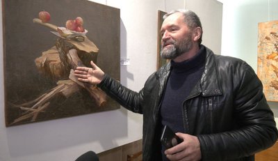 Художній музей, виставка, картини, Юрій Клапоух, Ольга Зозуля, 12 березня 2026, Тернопіль