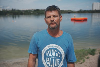Рятувальник на пляжі у Харкові Родіон Городнов Рятувальник на пляжі у Харкові Родіон Городнов