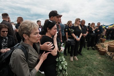 Прощання з рятувальниками, ДСНС, похорон, Харків, 18 кладовище, 17 червня 2026 року Прощання з рятувальниками, ДСНС, похорон, Харків, 18 кладовище, 17 червня 2026 року