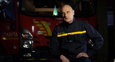 Василь Степаненко 22 роки працює рятувальником, травень 2025, Хмельниччина Василь Степаненко 22 роки працює рятувальником, травень 2025, Хмельниччина