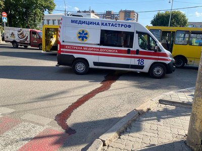ДТП з маршрутками у Черкасах ДТП з маршрутками у Черкасах