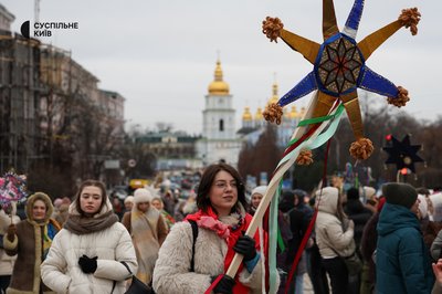 У центрі Києва пройшла святкова Різдвяна хода У центрі Києва пройшла святкова Різдвяна хода