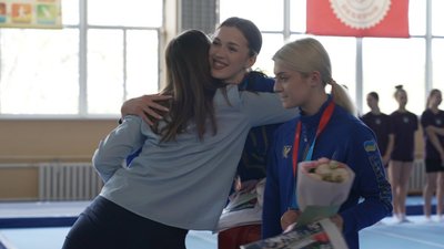 Нагородження призерів Чемпіонату Європи зі спортивної акробатики Нагородження призерів Чемпіонату Європи зі спортивної акробатики