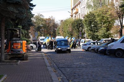 Роман Веркалець, прощання, Івано-Франківськ Роман Веркалець, прощання, Івано-Франківськ