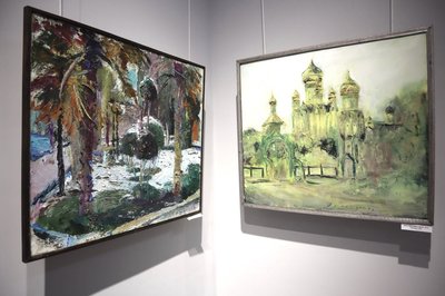 У Тернополі відкрили виставку картин художника Олега Приходька, 19 грудня 2025 року У Тернополі відкрили виставку картин художника Олега Приходька, 19 грудня 2025 року